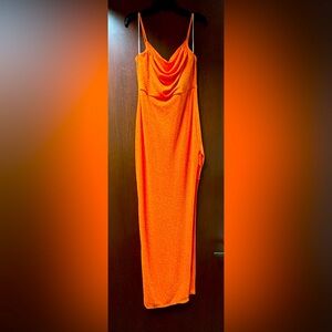 Orange XL Prom dress